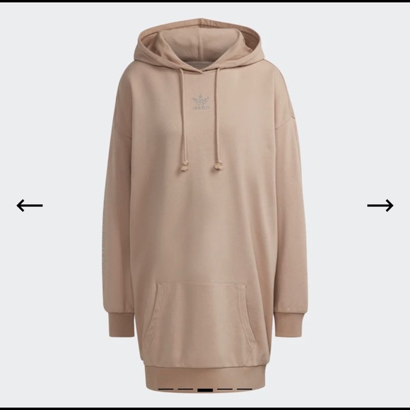 ADIDAS 2000 LUXE HOODIE DRESS - Picture 3 of 7